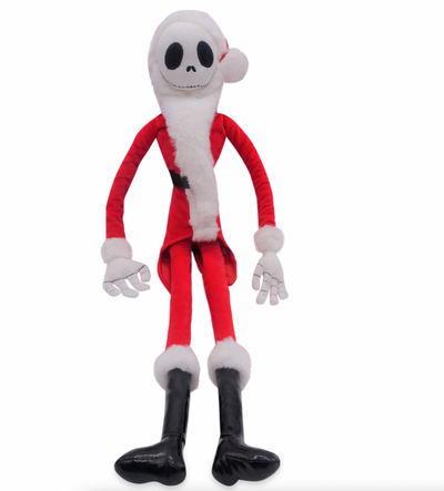 Disney The Nightmare Before Jack Skellington Sandy Santa Claws Medium Plush New w Tags