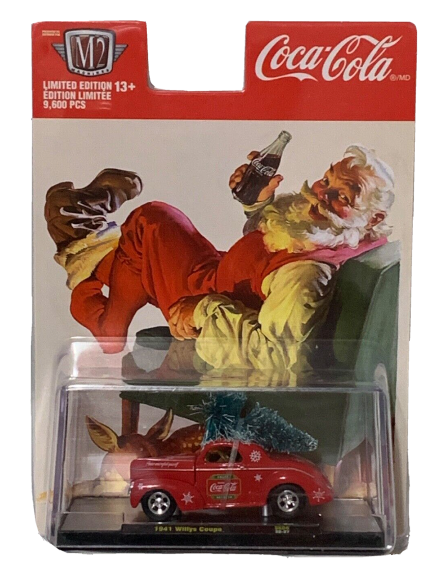 Coca Cola M2 1941 Willys Coupe SK06 22-27 Collectible Car Limited New Sealed