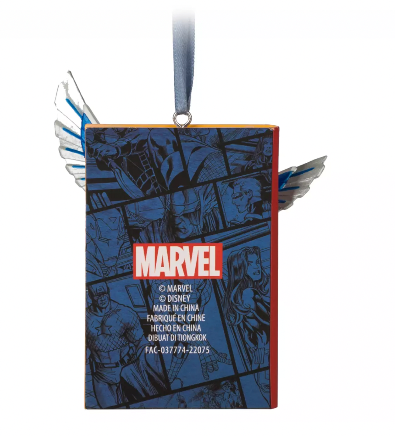 Disney Sketchbook Captain America Sam Wilson Christmas Ornament New with Tag
