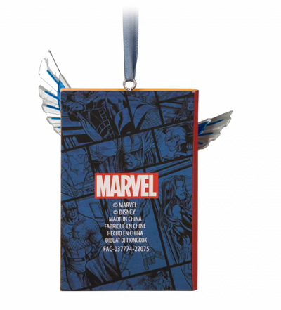 Disney Sketchbook Captain America Sam Wilson Christmas Ornament New with Tag