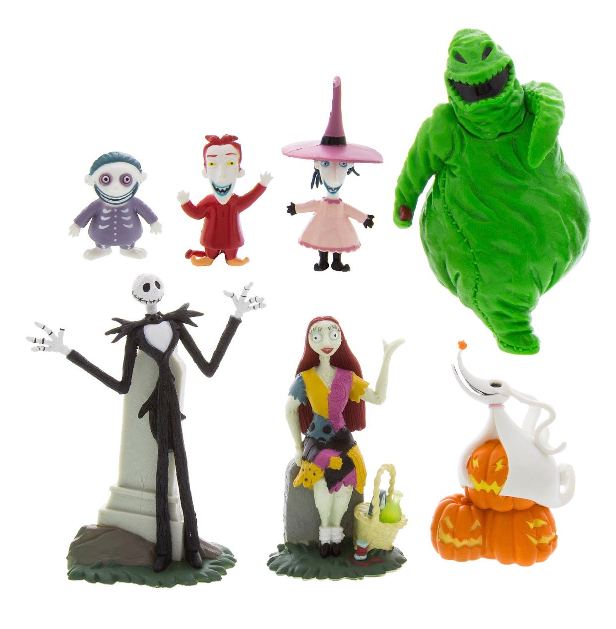 Disney Parks Nightmare Before Christmas Figure Cake Topper Playset NEW EDITION New with Box