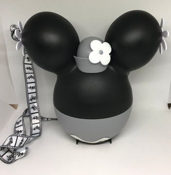 Disney Parks Minnie Mouse Steamboat Popcorn Bucket with Lanyard New