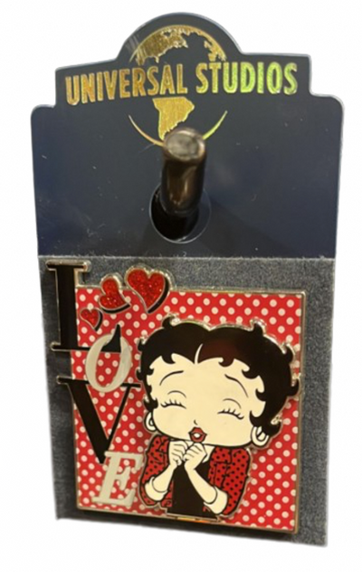 Universal Studios Betty Boop Love Pin New With Tag