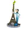Disney Parks Epcot France Paris Goofy With Eiffel Tower Figurine New With Tags
