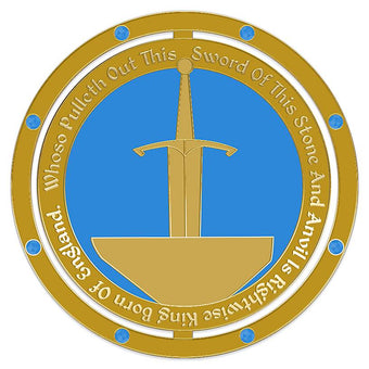 Disney Wart Spinner The Sword in the Stone Emblems Limited Pin New with Card