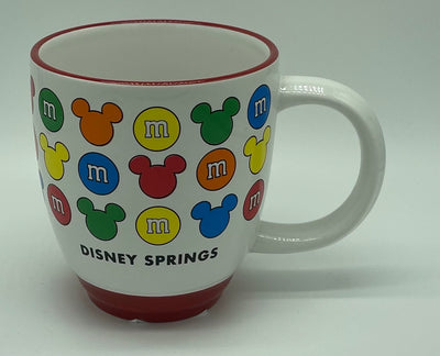 Disney Springs M&M's World Color Mickey Icons Coffee Mug New