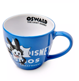 Disney 100 Celebration Oswald the Lucky Rabbit Walt Disney Studios Mug New