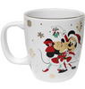 Disney Holiday Mickey and Minnie Meet Me Under the Mistletoe Coffee Mug New