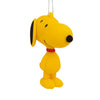 Hallmark Peanuts Snoopy Rainbow Yellow Ornament New with Tag