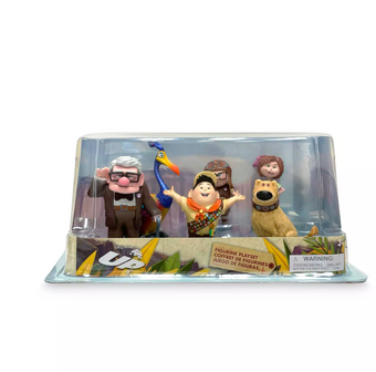 Disney Up Carl Ellie Dug Russell Kevin 6 Figure Play Set New with Box