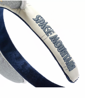 Disney 50th Mickey The Main Attraction Space Mountain Ears Headband Adults New
