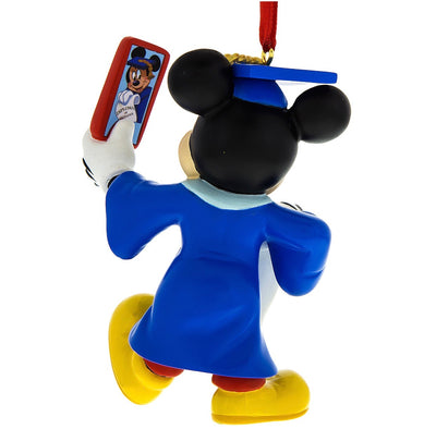 Disney Parks Mickey Selfie Graduation Ornament Diploma New With Tag
