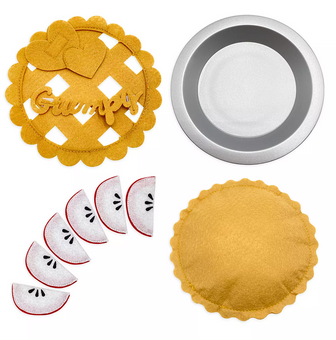 Disney Snow White Wooden Apple Pie Toy Play Set New with Box