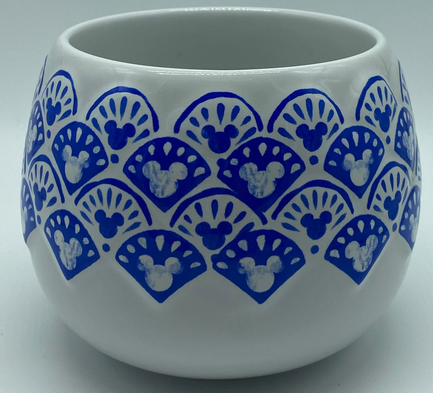 Disney Parks Homestead Blue Mickey Icons 21oz Coffee Mug New