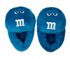 M&M's World Blue Characters Plush Slippers One Size for Adults New with Tag