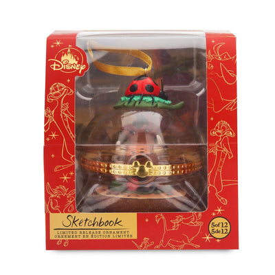 Disney The Lion King Timon and Pumbaa Duos Sketchbook Ornament New with Box
