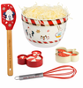 Disney Mickey and Friends Holiday Christmas Baking Set New with Tag