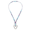 Disney Mickey Mouse Colorful Garden Lanyard by Vera Bradley New