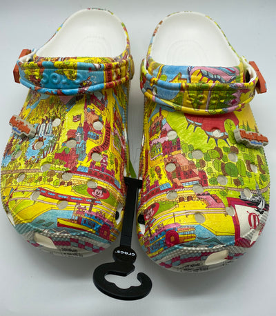 Disney Parks 50th Magic Kingdom Vault Retro Clogs Adults by Crocs M11 New w Tag