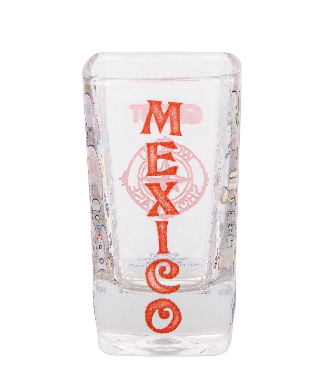 Disney Parks Mexico The Three Caballeros Mini Glass New