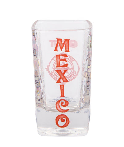Disney Parks Mexico The Three Caballeros Mini Glass New