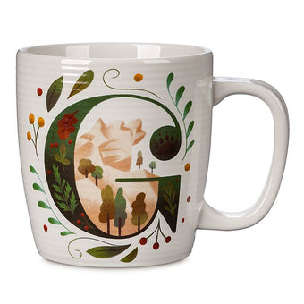 Disney Disneyland ABC Letters G is for GRR Grizzly River Run Coffee Mug New