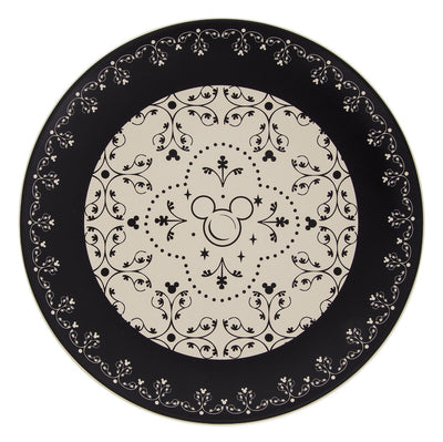 Disney Parks Kitchen Mickey Icon Ceramic Dinner Plate New