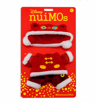 Disney NuiMOs Outfit Lunar New Year Costume with Pants New with Card