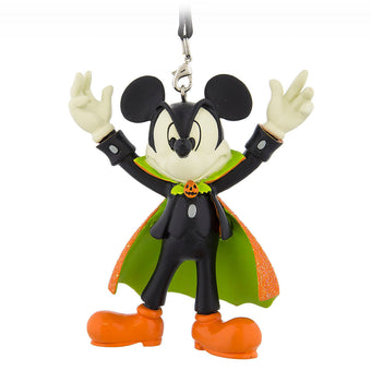 Disney Parks Halloween Mickey Vampire Figural Ornament New with Tags