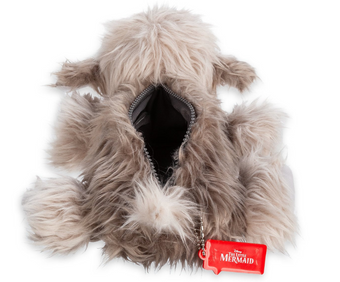 Disney Dogs Collection Max Pencil Case Plush The Little Mermaid New with Tags