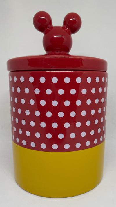 Disney Parks Mouse Wares Minnie Cookie Jar Canister New
