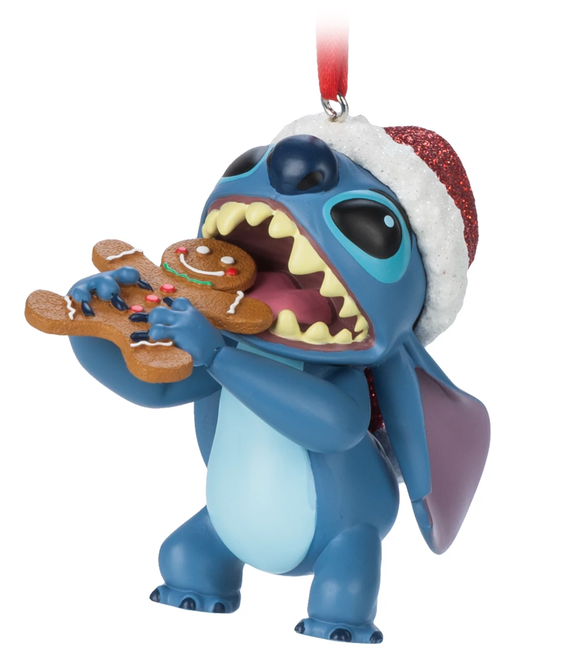 Disney Sketchbook Stitch Gingerbread Cookie Figural Ornament Lilo & Stitch New