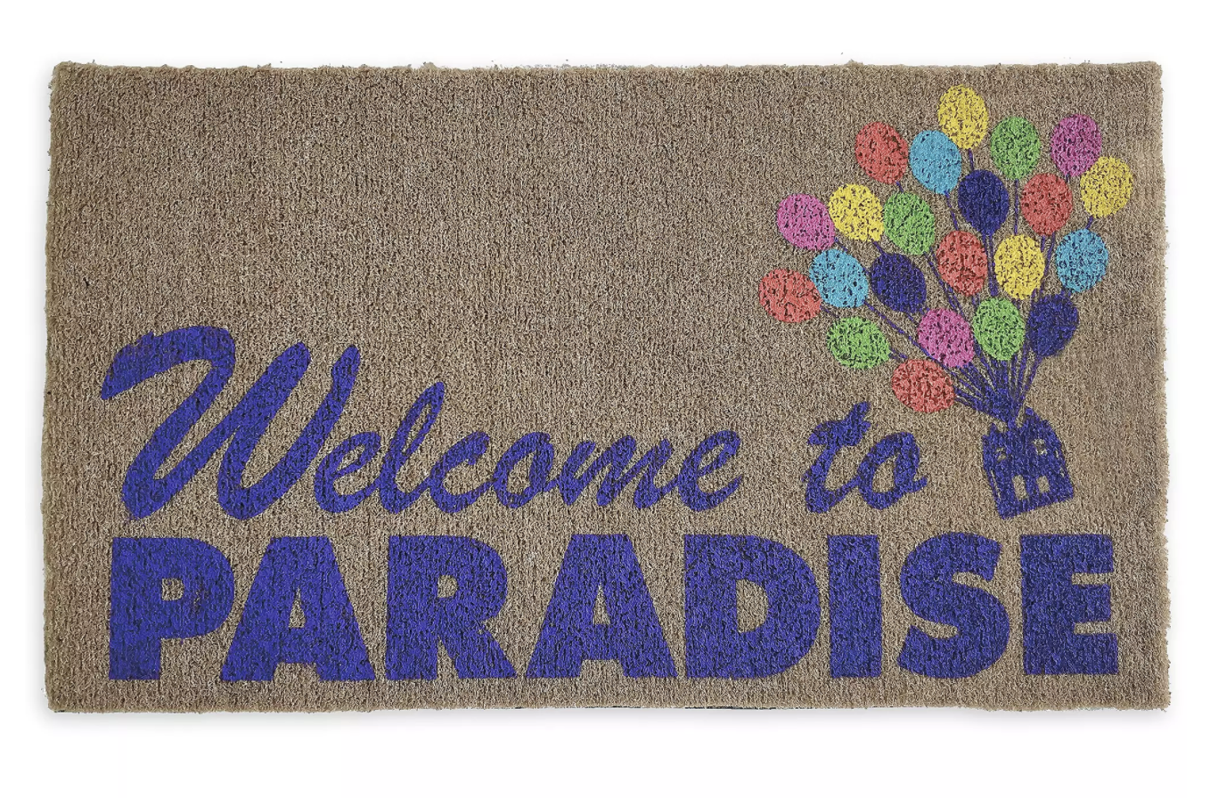 Disney Up Carl House Welcome to Paradise Mat New