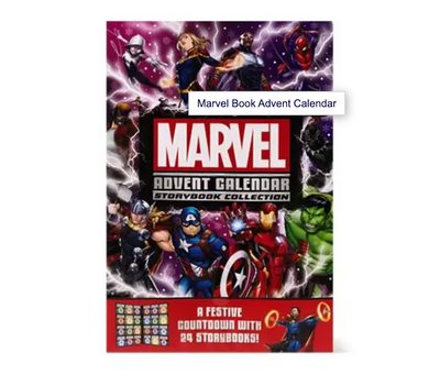 Disney Marvel Collection Christmas Advent Calendar with 24 Storybooks New