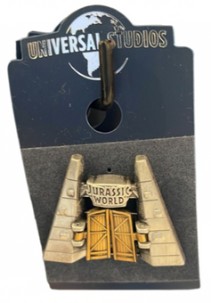 Universal Studios Jurassic World Entrance Pin New With Card