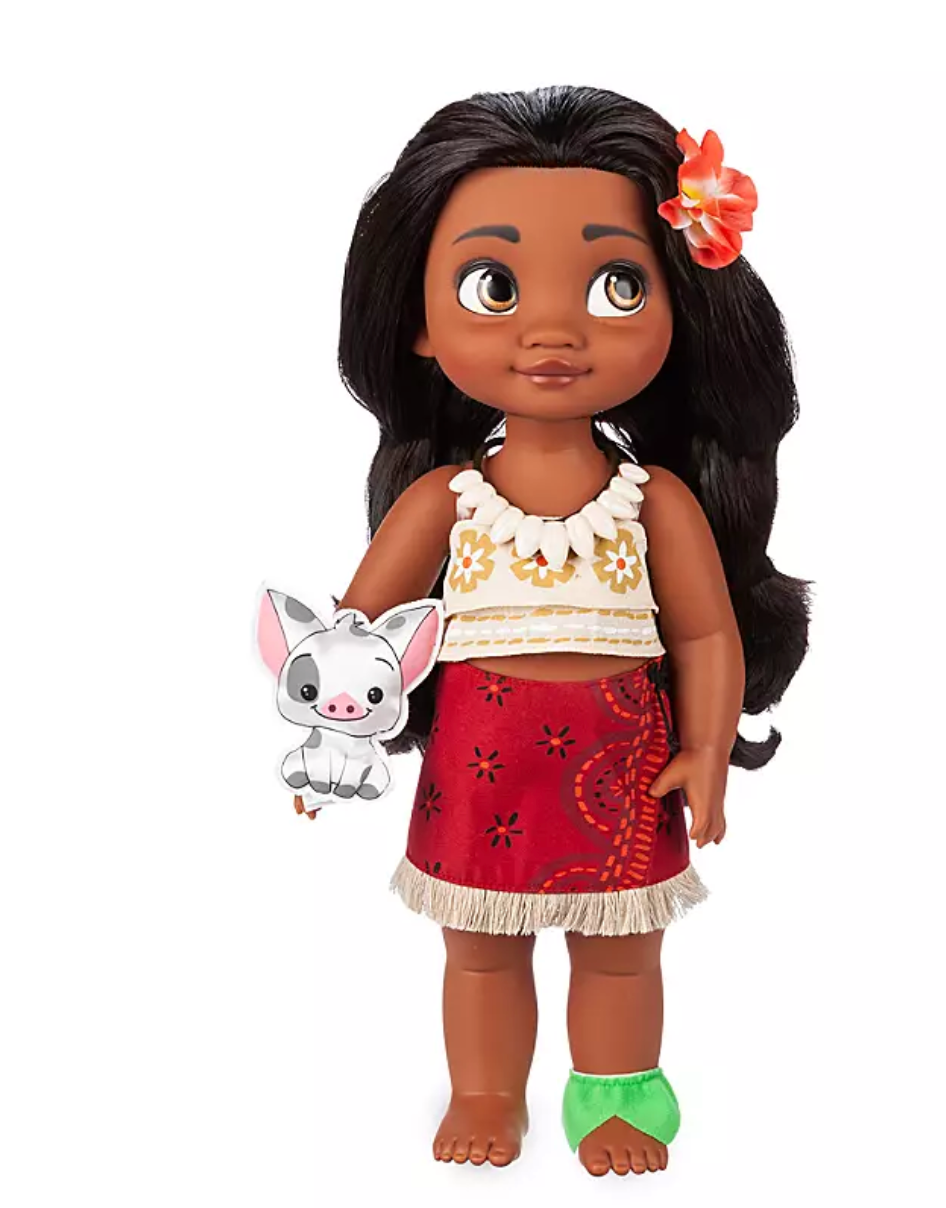 Disney 2019 Animators' Collection Moana with Pua Doll New with Box