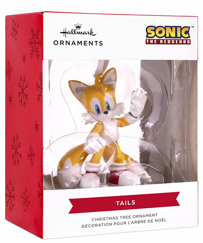 Hallmark Sonic the Hedgehog Tails Christmas Ornament New With Box