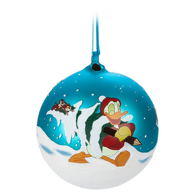 Disney Parks Donald Artist Series Limited Ball Christmas Ornament New with Box