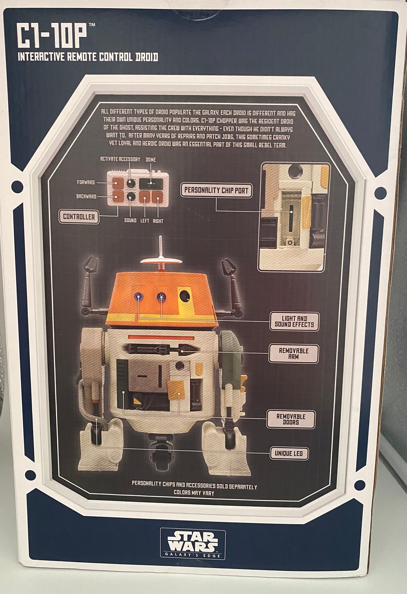 Disney C1-10P Interactive Remote Control Droid Depot Star Wars Galaxy’s Edge New