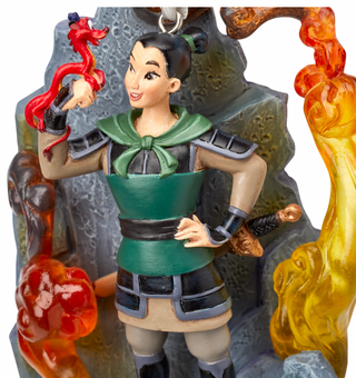 Disney Sketchbook Mulan Fairytale Moments Christmas Ornament Mushu New With Tag