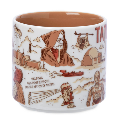 Disney Starbucks Been There Star Wars Tatooine Ceramic Coffee Mug New with Box