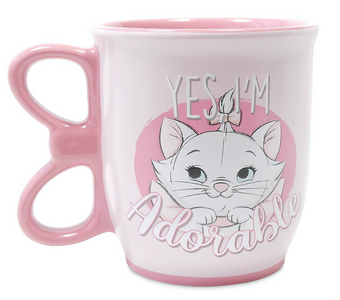 Disney Parks The Aristocats Marie Yes I'm Adorable Ceramic Coffee Mug New