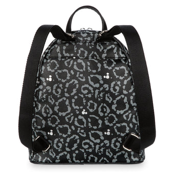 Disney Parks Animal Kingdom Mickey Animal Print Backpack with Charm New with Tag
