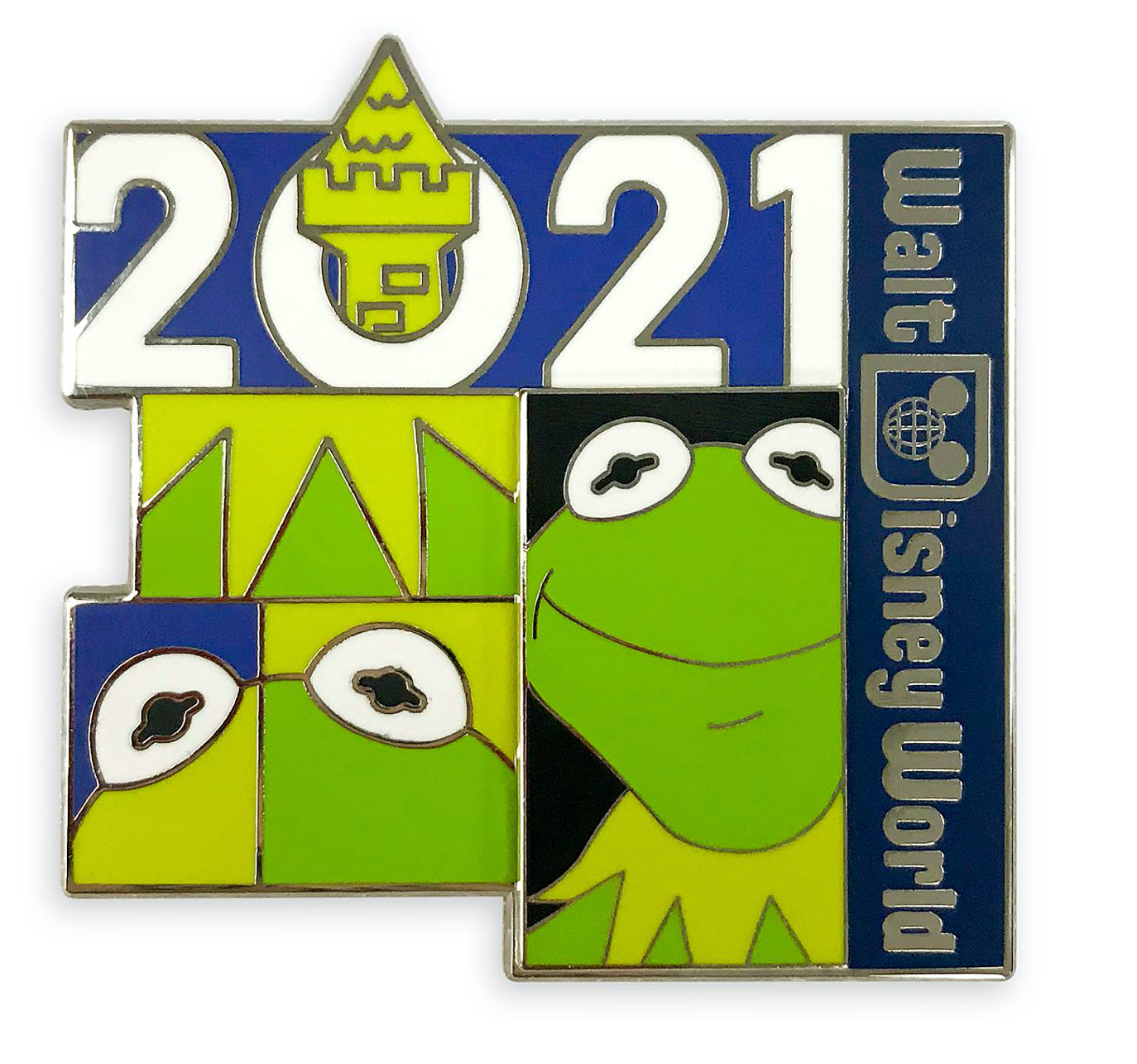 Disney Parks WDW 2021 The Muppets Kermit Pin New with Card