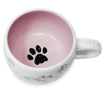 Disney Parks I'm a Cat Person Ceramic Coffee Mug New