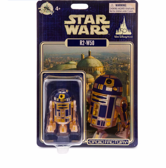 Disney Parks WDW 50th Anniversary R2-W50 Star Wars Droid Factory New with Box