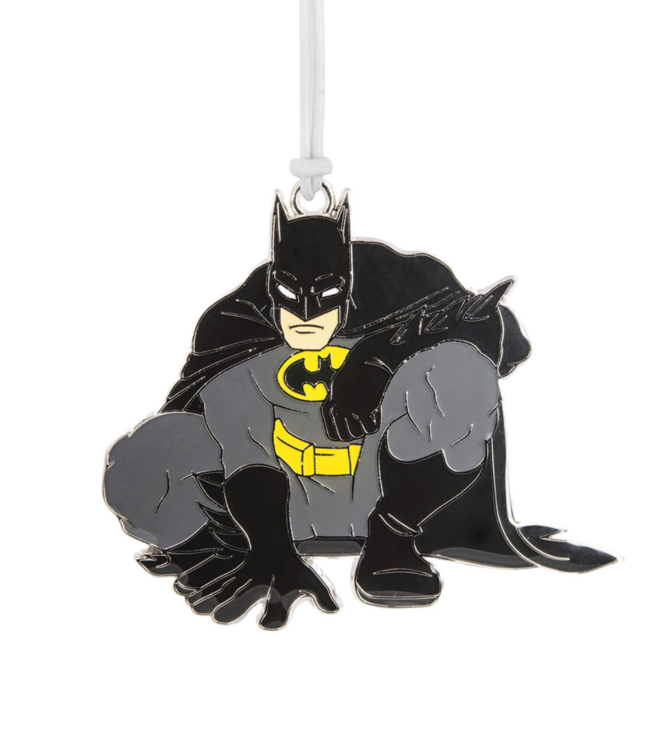 Hallmark Marvel Batman Metal Ornament New with Card