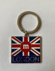 M&M's World Characters London Union Jack Lentil Metal Keychain New