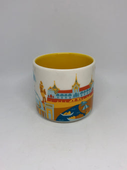 Starbucks Coffee You Are Here Series Thailand Ceramic Coffee Mug New with Box