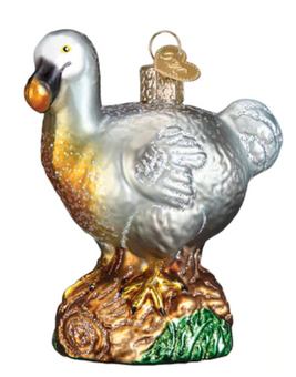 Old World Christmas Dodo Bird Glass Christmas Ornament New With Box
